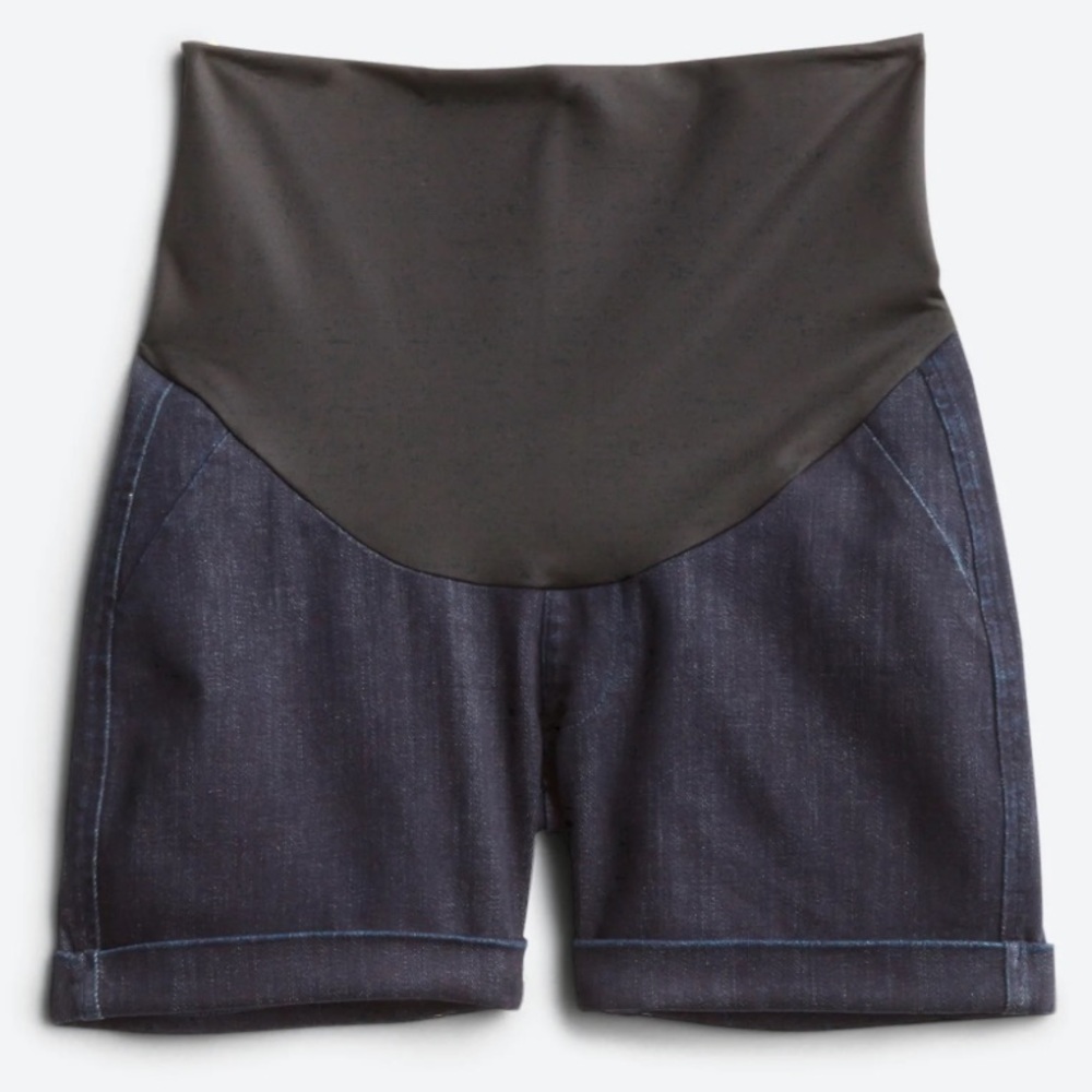 Liverpool Los Angeles Maternity Denim Trouser Short